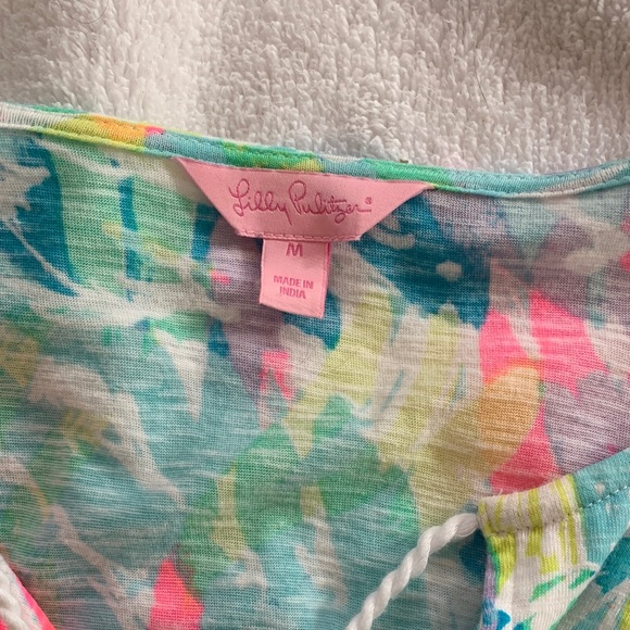 Lilly Pulitzer Multicolor Kids' Blouse with Tassels - Picture 2 of 2